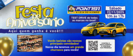 Vem aí a grande Festa de Aniversário da Point191 – A Loja do Alemão!